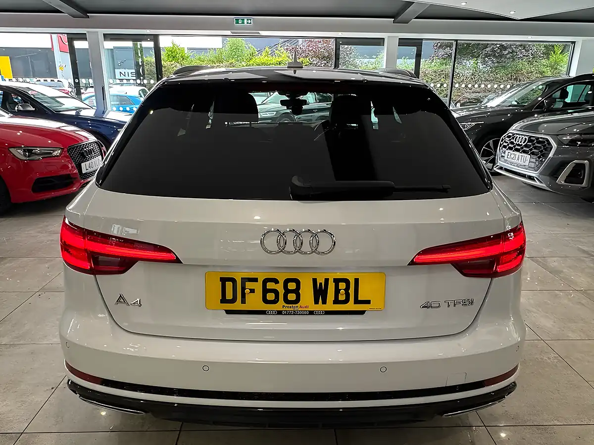 Used 2019 Audi A4 Avant Black Edition White - Interior and Exterior details 5