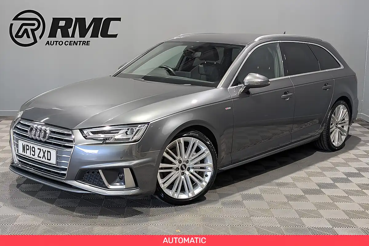 Used 2019 Audi A4 Avant S Line Grey - Front View