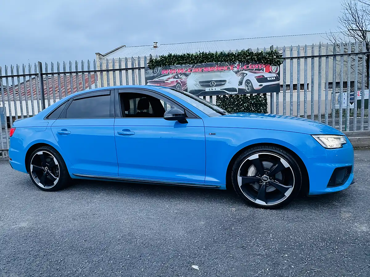 Used 2019 Audi A4 Black Edition Blue - Interior and Exterior details 11