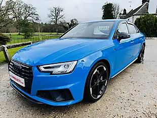 Used 2019 Audi A4 Black Edition Blue - Interior and Exterior details 12
