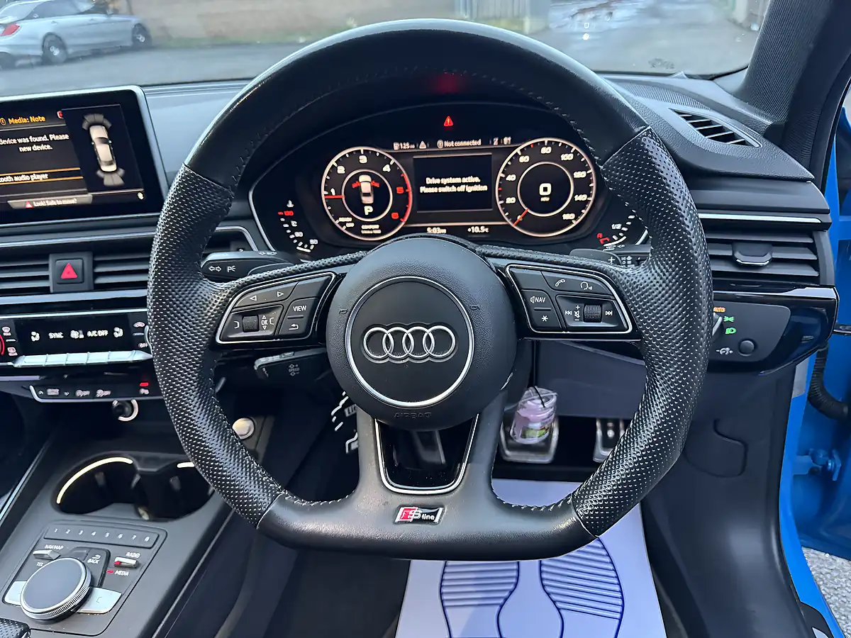 Used 2019 Audi A4 Black Edition Blue - Interior and Exterior details 13