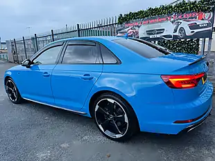 Used 2019 Audi A4 Black Edition Blue - Interior and Exterior details 14
