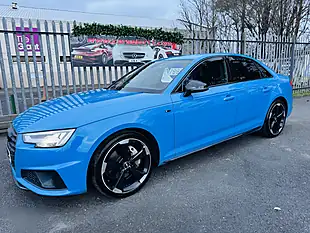 Used 2019 Audi A4 Black Edition Blue - Interior and Exterior details 16