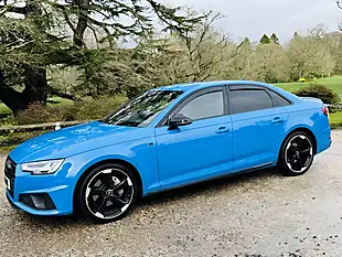 Used 2019 Audi A4 Black Edition Blue - Interior and Exterior details 2