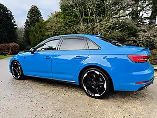 Used 2019 Audi A4 Black Edition Blue - Interior and Exterior details 4