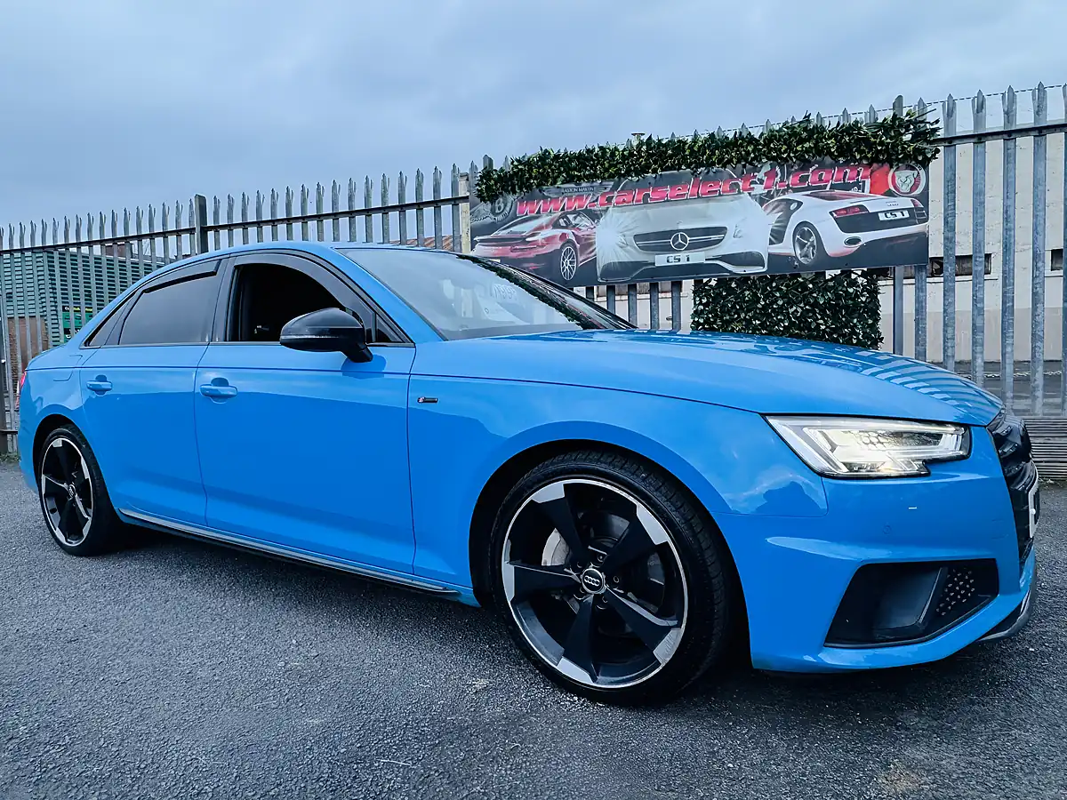 Used 2019 Audi A4 Black Edition Blue - Interior and Exterior details 6