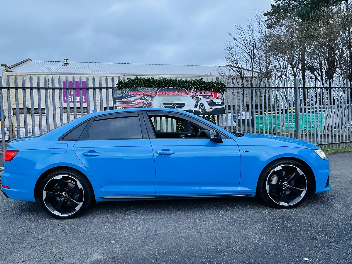 Used 2019 Audi A4 Black Edition Blue - Interior and Exterior details 7