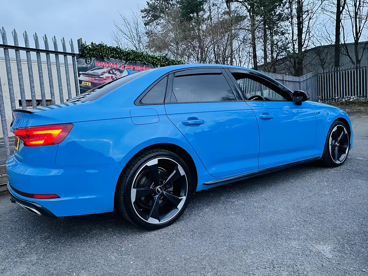 Used 2019 Audi A4 Black Edition Blue - Interior and Exterior details 9