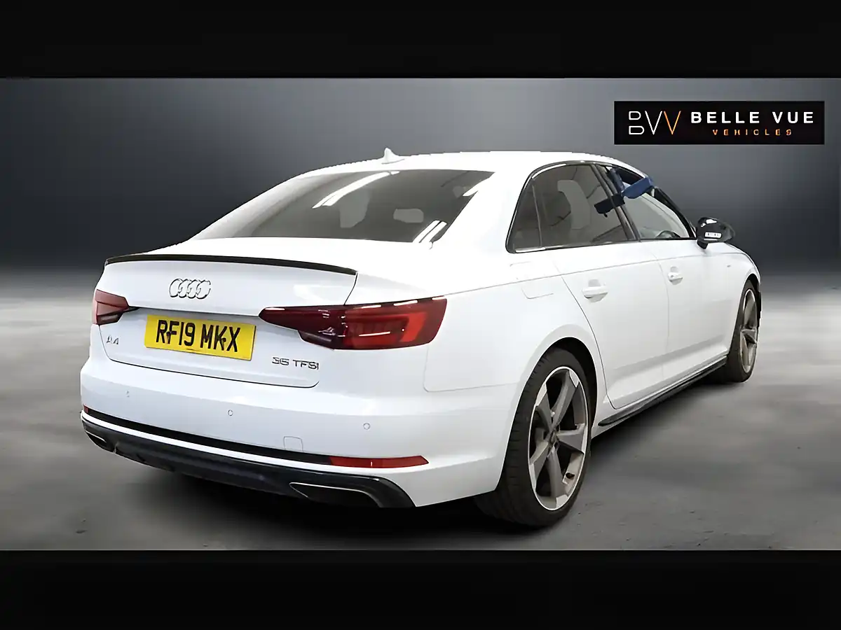 Used 2019 Audi A4 Black Edition Glacier White - Interior and Exterior details 4