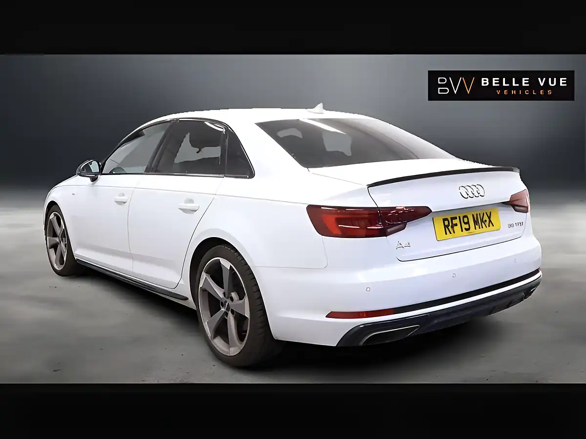 Used 2019 Audi A4 Black Edition Glacier White - Interior and Exterior details 5