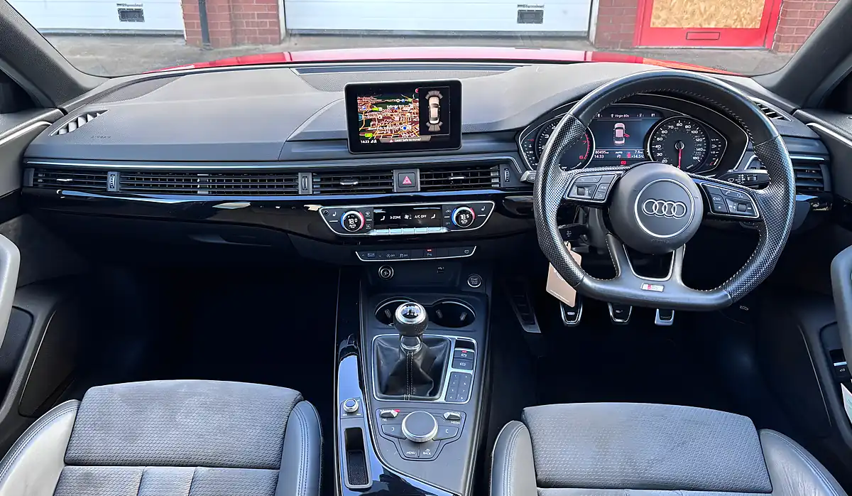 Used 2019 Audi A4 Black Edition Red - Interior and Exterior details 11