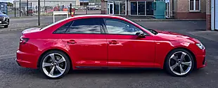 Used 2019 Audi A4 Black Edition Red - Interior and Exterior details 2
