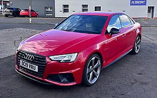 Used 2019 Audi A4 Black Edition Red - Interior and Exterior details 5