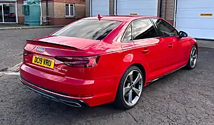 Used 2019 Audi A4 Black Edition Red - Interior and Exterior details 6