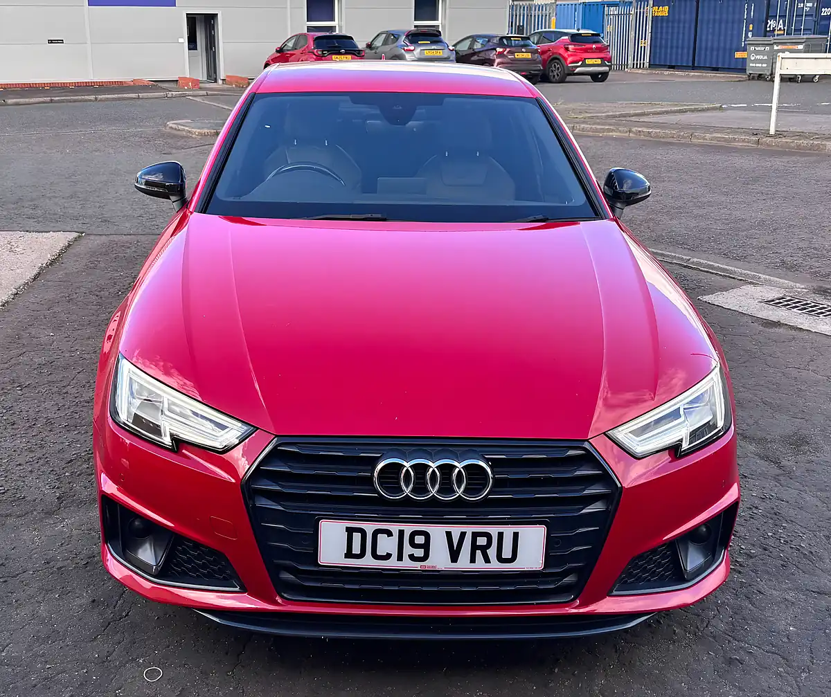 Used 2019 Audi A4 Black Edition Red - Interior and Exterior details 7