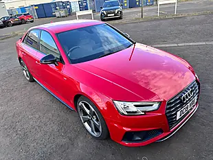 Used 2019 Audi A4 Black Edition Red - Interior and Exterior details 8