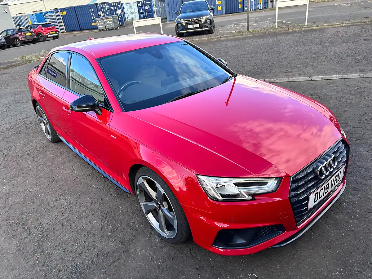 Used 2019 Audi A4 Black Edition Red - Interior and Exterior details 8