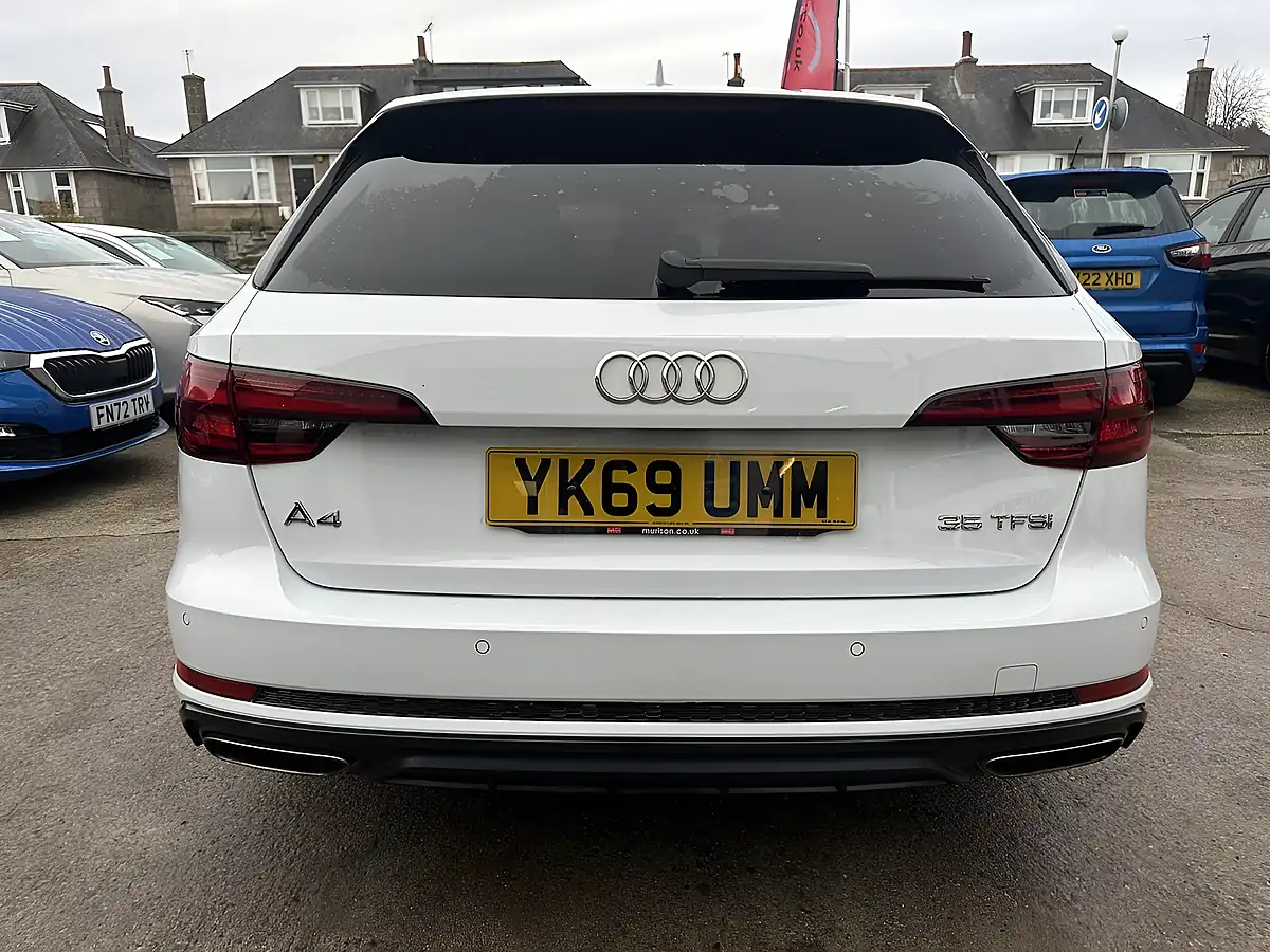 Used 2019 Audi A4 Black Edition White - Interior and Exterior details 11
