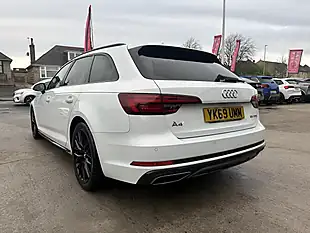 Used 2019 Audi A4 Black Edition White - Interior and Exterior details 12