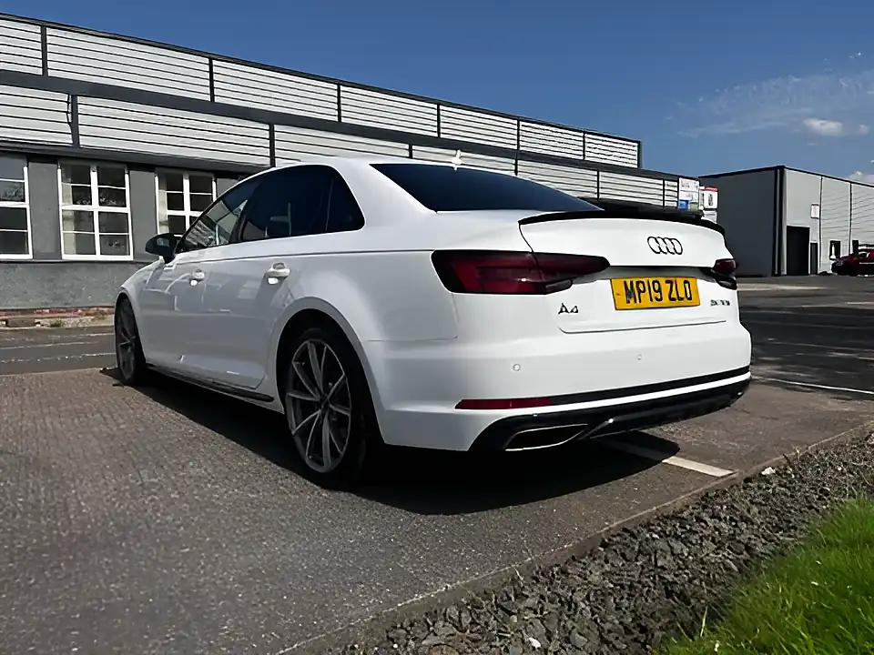 Used 2019 Audi A4 Black Edition White - Interior and Exterior details 3