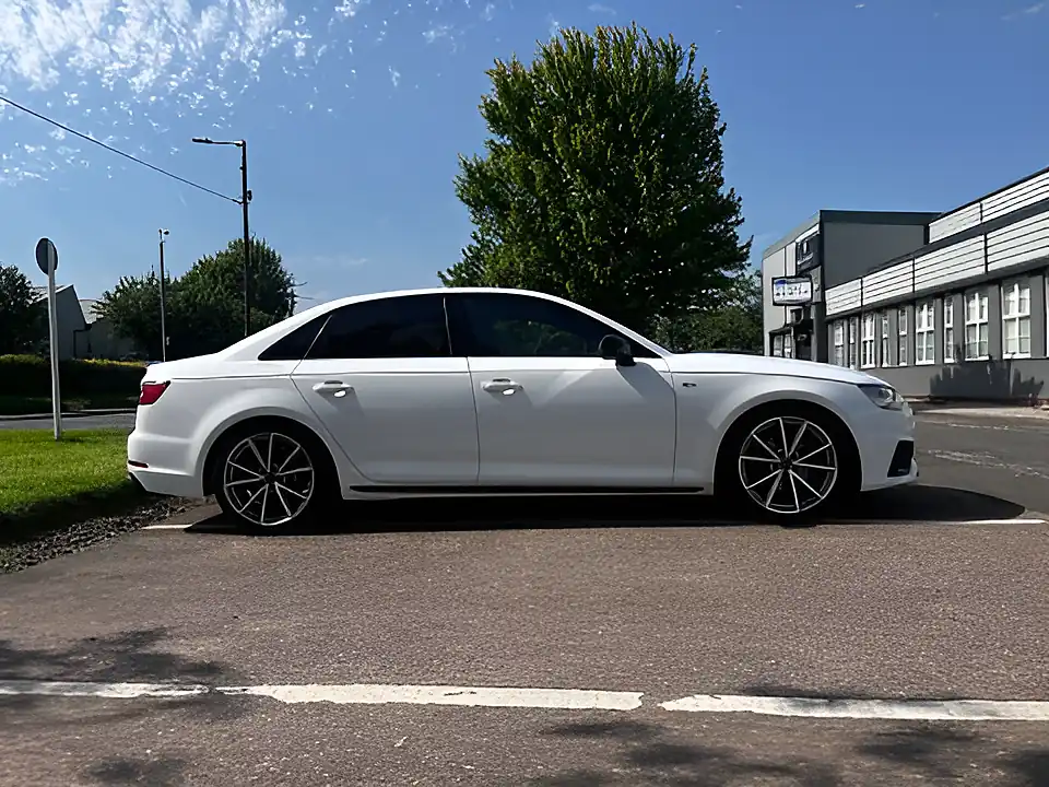 Used 2019 Audi A4 Black Edition White - Interior and Exterior details 7