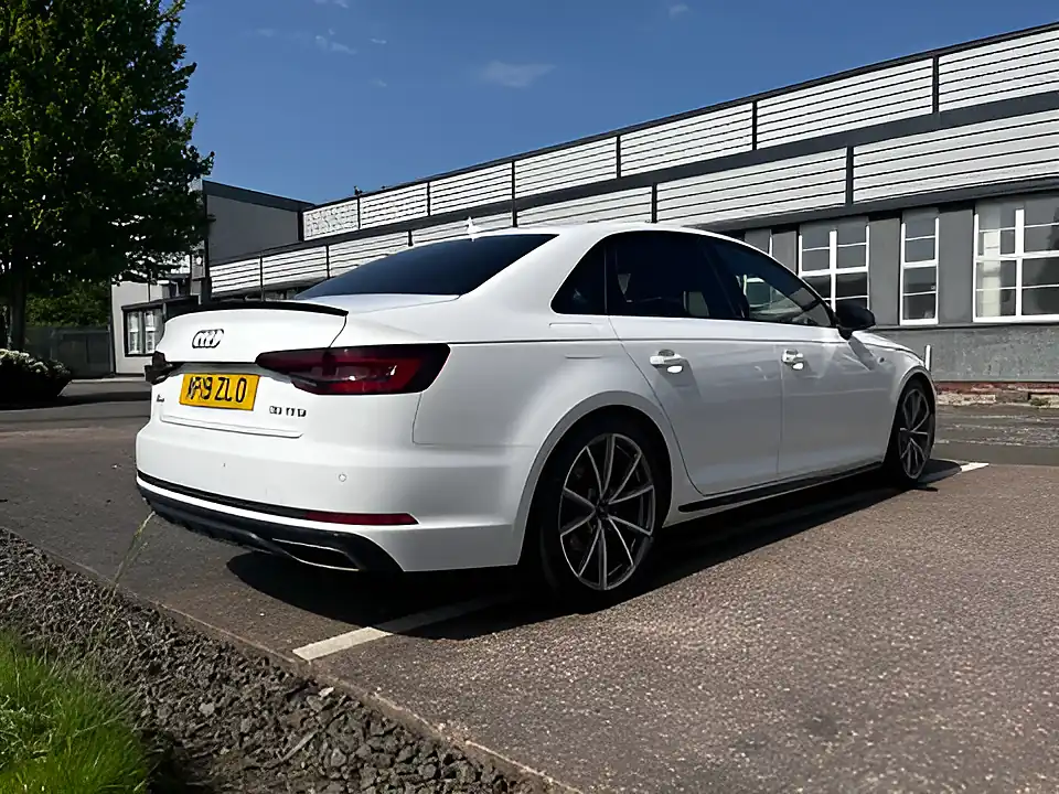 Used 2019 Audi A4 Black Edition White - Interior and Exterior details 8