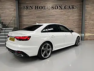 Used 2019 Audi A4 Black Edition White - Interior and Exterior details 5