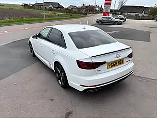 Used 2019 Audi A4 Black Edition White - Interior and Exterior details 4