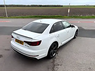 Used 2019 Audi A4 Black Edition White - Interior and Exterior details 5