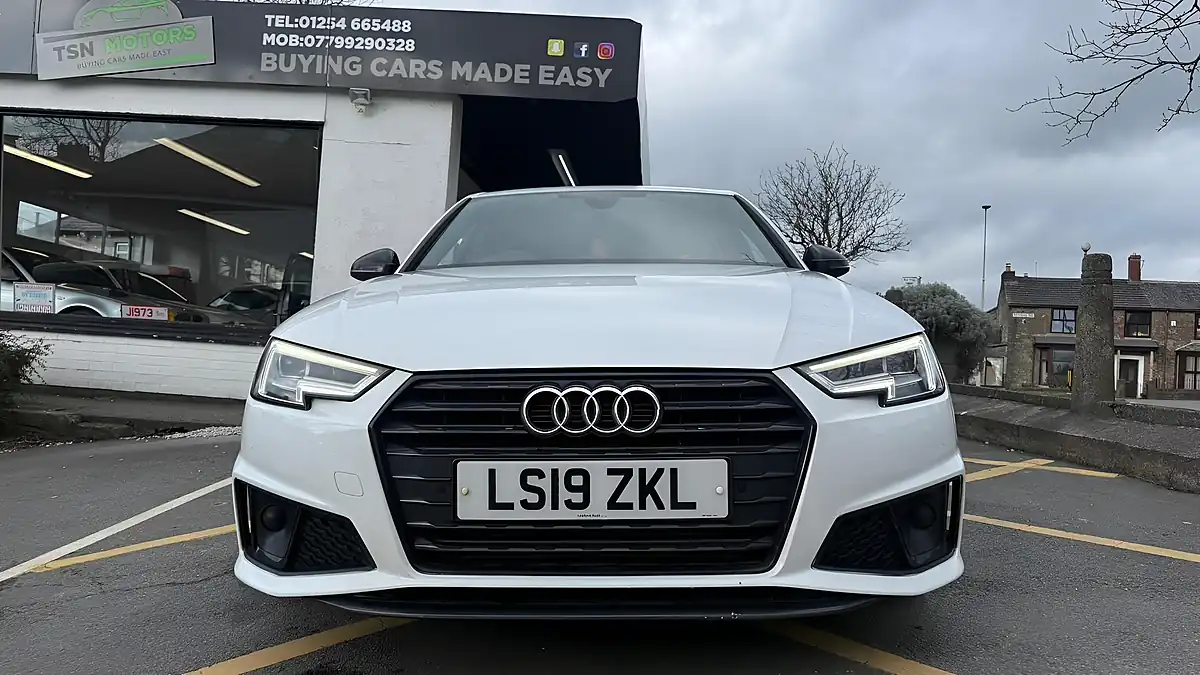 Used 2019 Audi A4 Black Edition White - Interior and Exterior details 11
