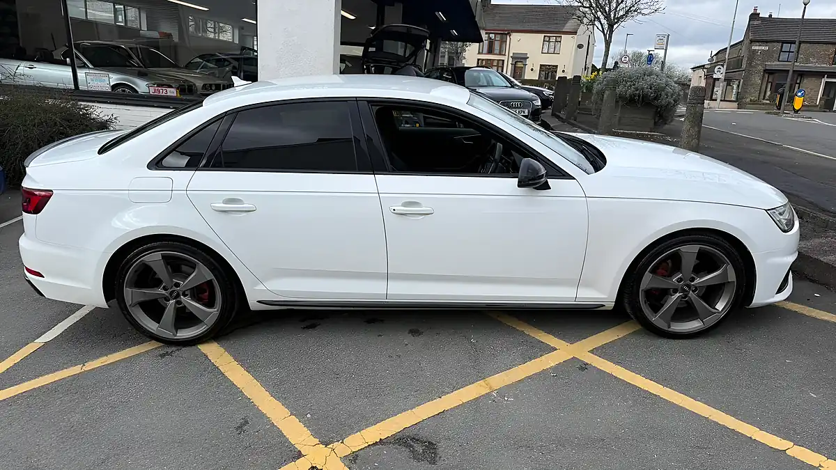 Used 2019 Audi A4 Black Edition White - Interior and Exterior details 13