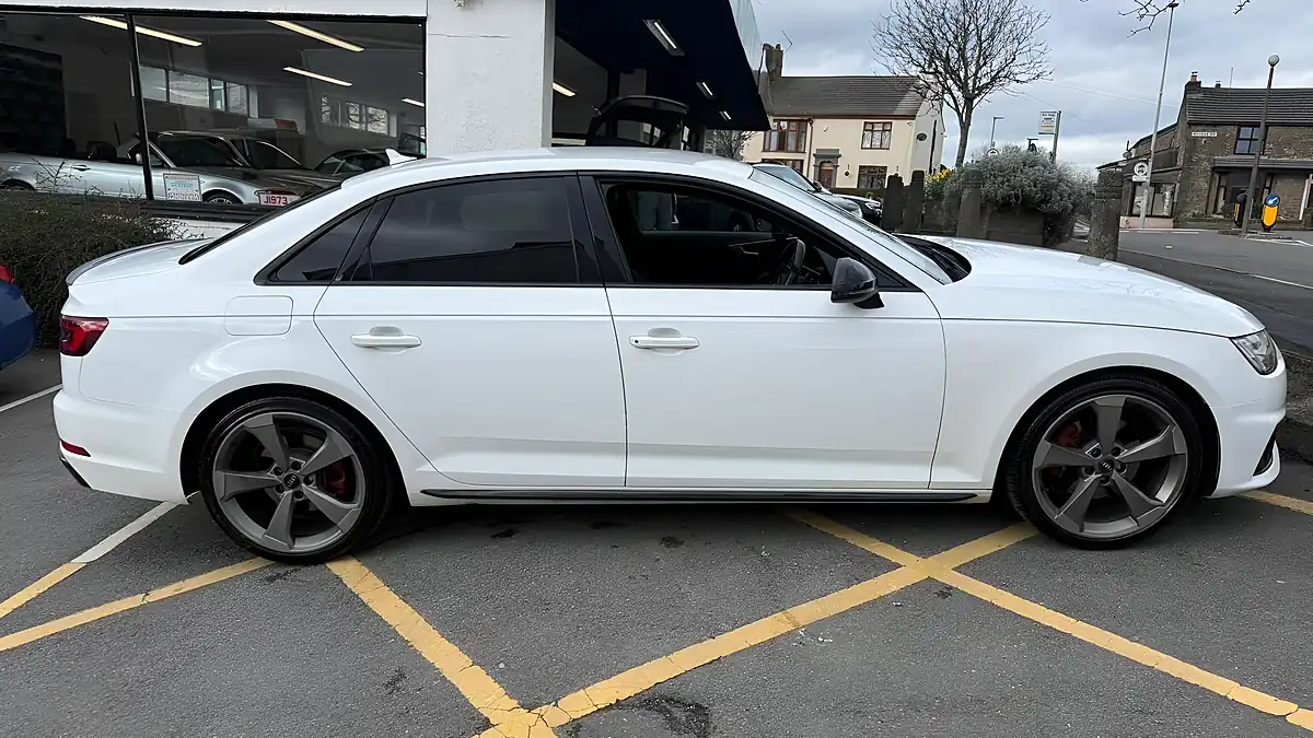 Used 2019 Audi A4 Black Edition White - Interior and Exterior details 15