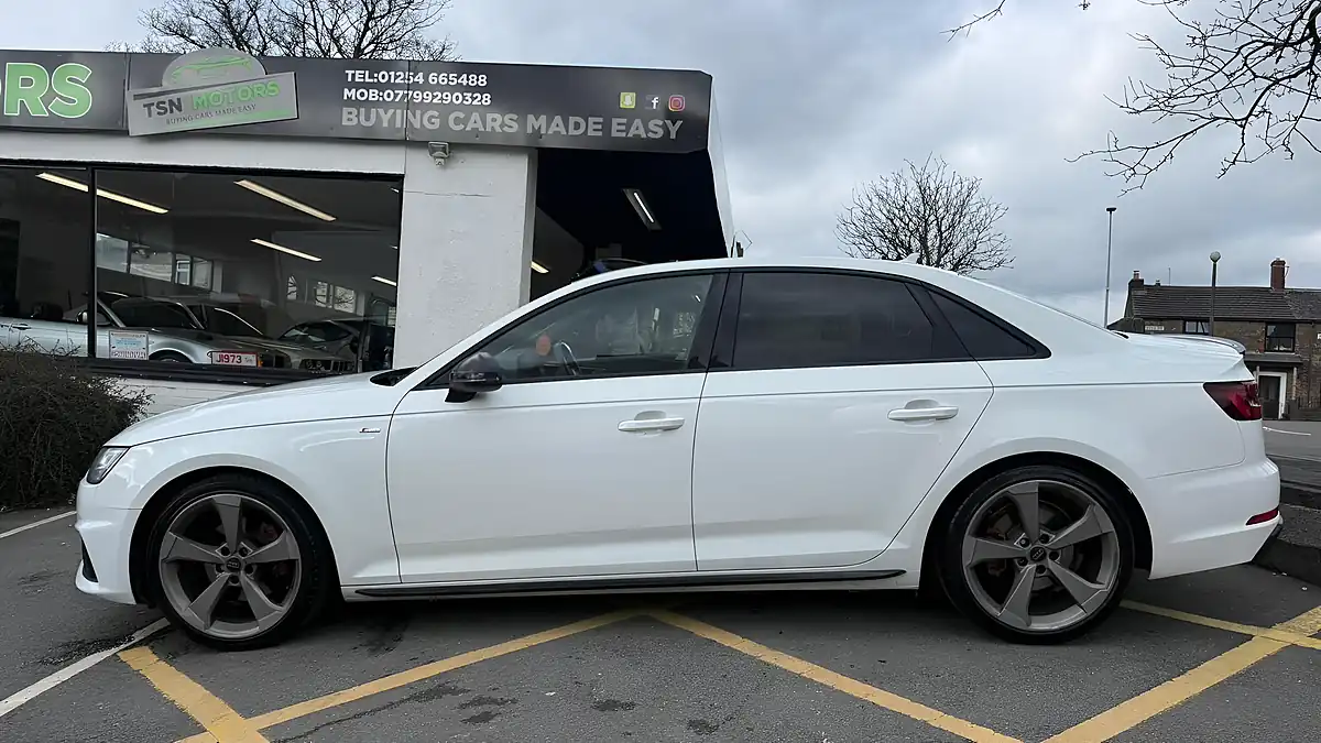 Used 2019 Audi A4 Black Edition White - Interior and Exterior details 16