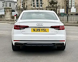 Used 2019 Audi A4 S Line White - Interior and Exterior details 11