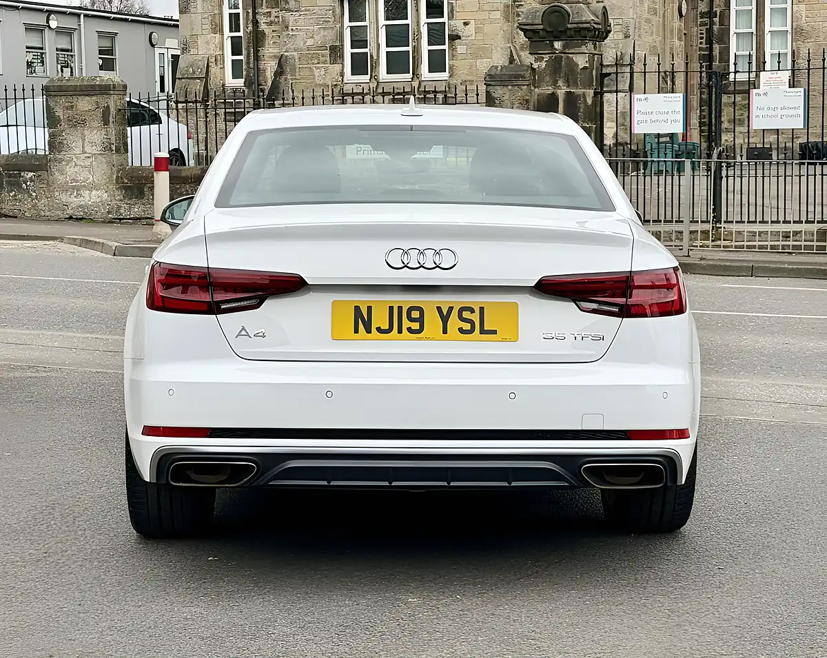 Used 2019 Audi A4 S Line White - Interior and Exterior details 11