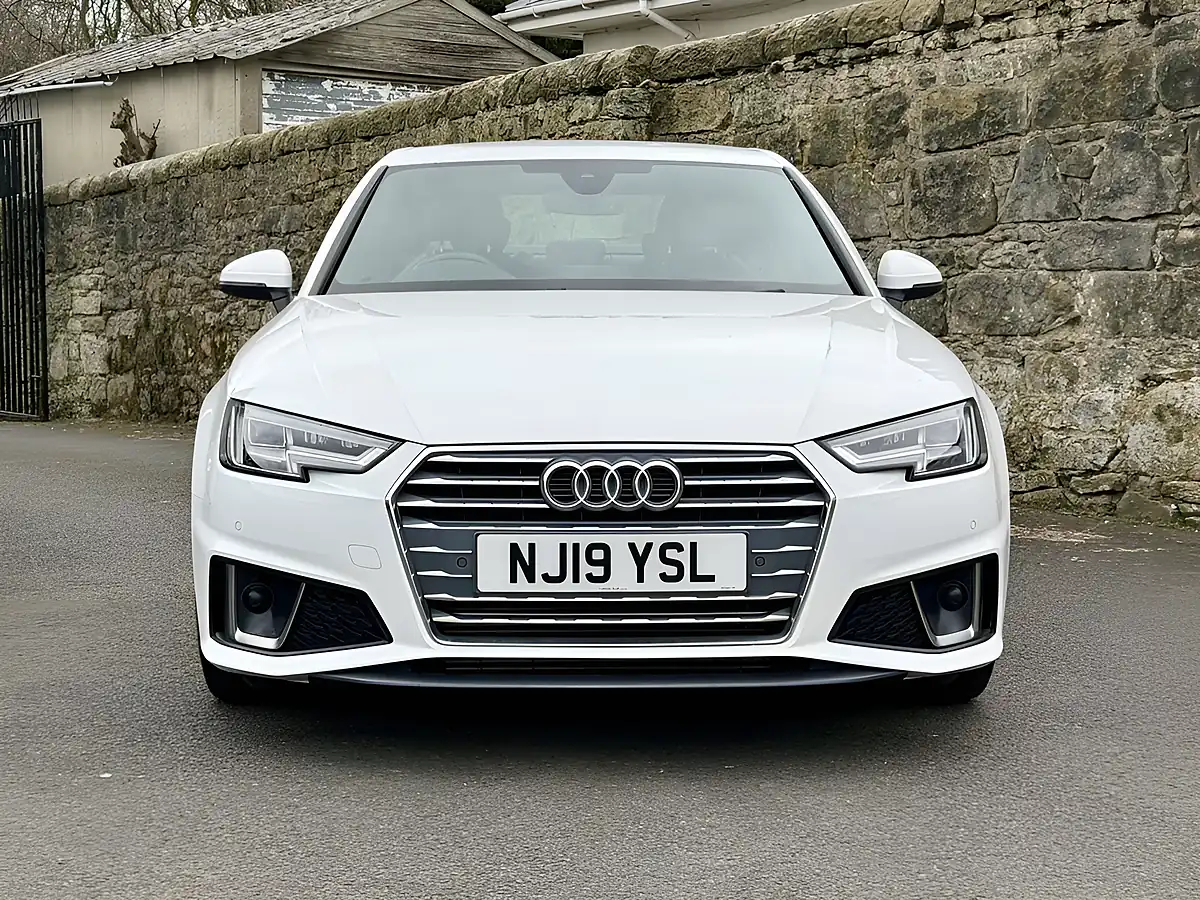 Used 2019 Audi A4 S Line White - Interior and Exterior details 3
