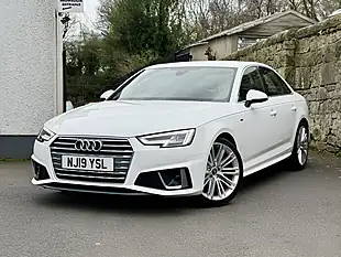 Used 2019 Audi A4 S Line White - Interior and Exterior details 4