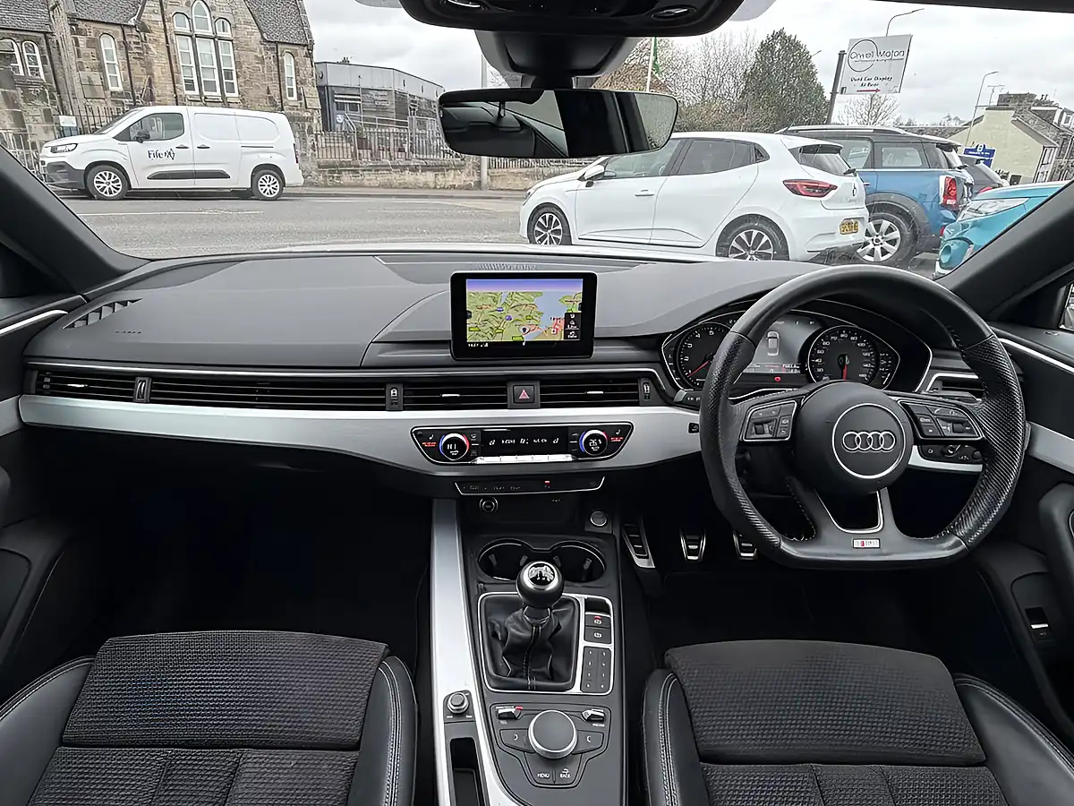 Used 2019 Audi A4 S Line White - Interior and Exterior details 8