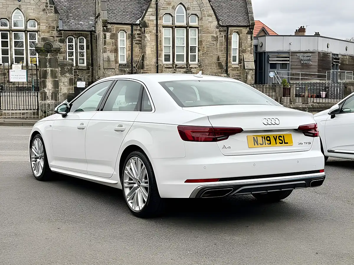 Used 2019 Audi A4 S Line White - Interior and Exterior details 9