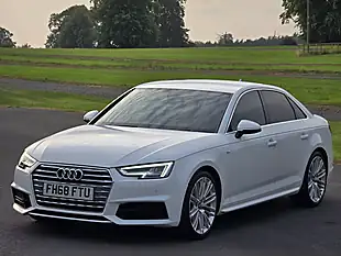 Used 2019 Audi A4 S Line White - Interior and Exterior details 12