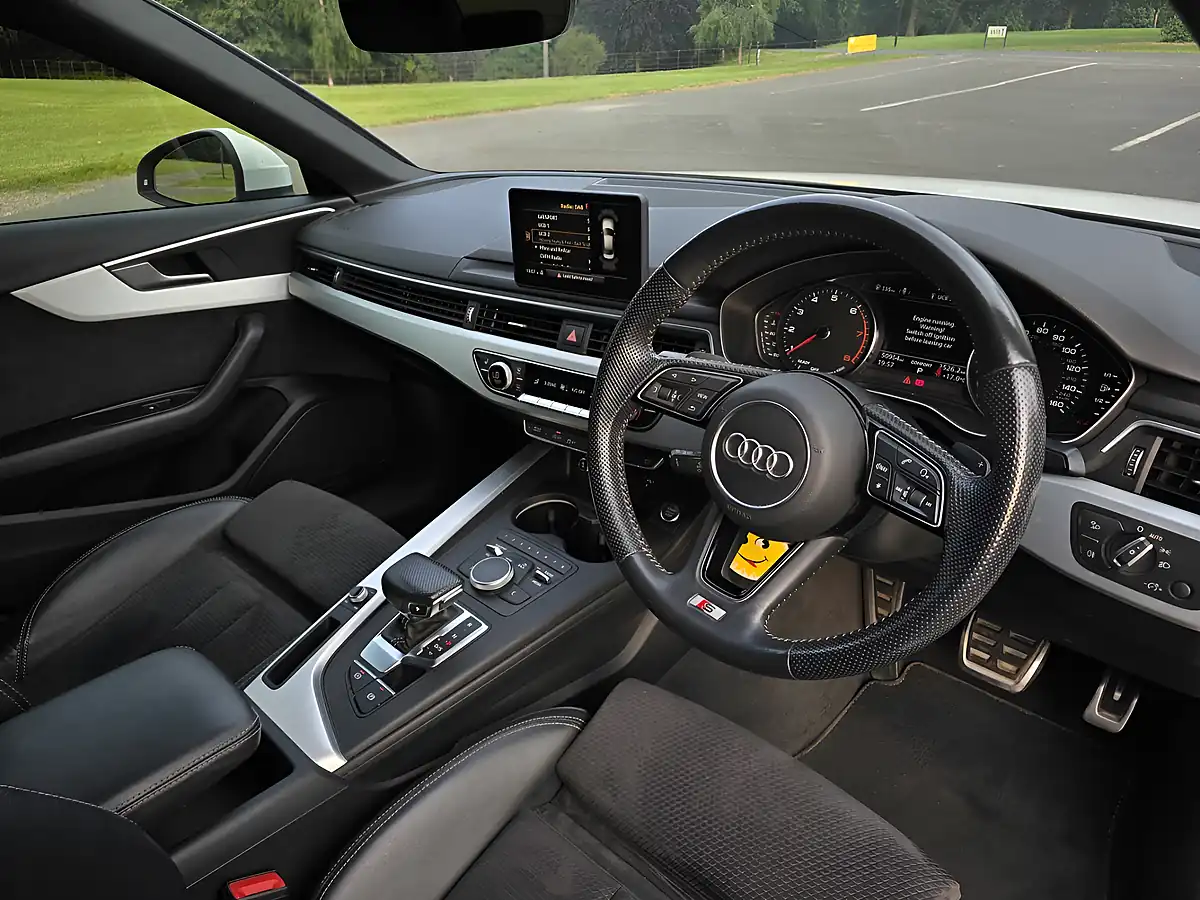 Used 2019 Audi A4 S Line White - Interior and Exterior details 13