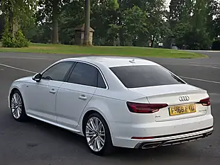 Used 2019 Audi A4 S Line White - Interior and Exterior details 3
