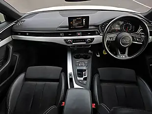 Used 2019 Audi A4 S Line White - Interior and Exterior details 4