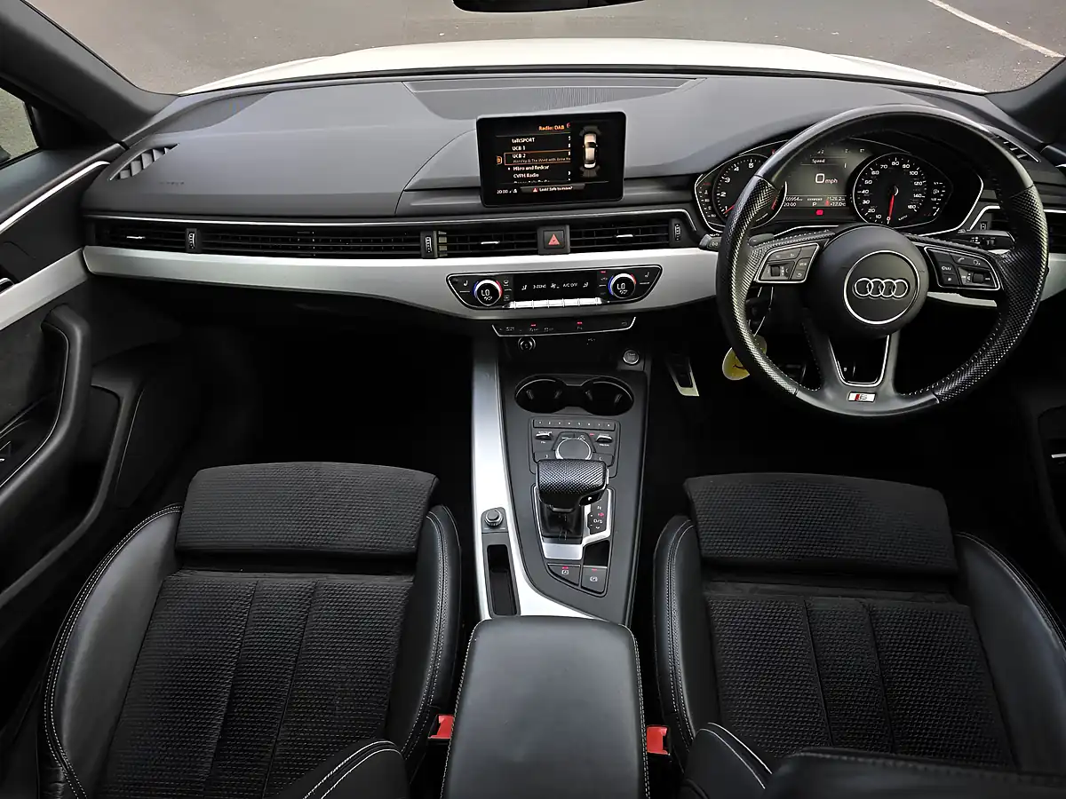 Used 2019 Audi A4 S Line White - Interior and Exterior details 4