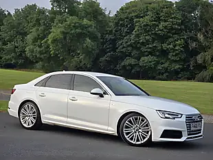 Used 2019 Audi A4 S Line White - Interior and Exterior details 7