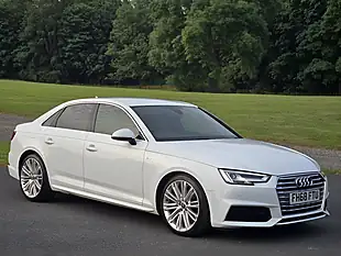 Used 2019 Audi A4 S Line White - Interior and Exterior details 9