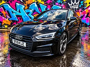 Used 2019 Audi A5 Black Edition Black - Interior and Exterior details 3