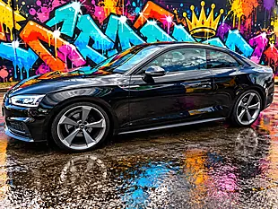 Used 2019 Audi A5 Black Edition Black - Interior and Exterior details 4