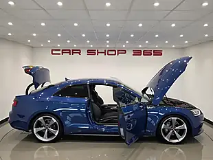 Used 2019 Audi A5 Black Edition Blue - Interior and Exterior details 12