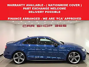 Used 2019 Audi A5 Black Edition Blue - Interior and Exterior details 7